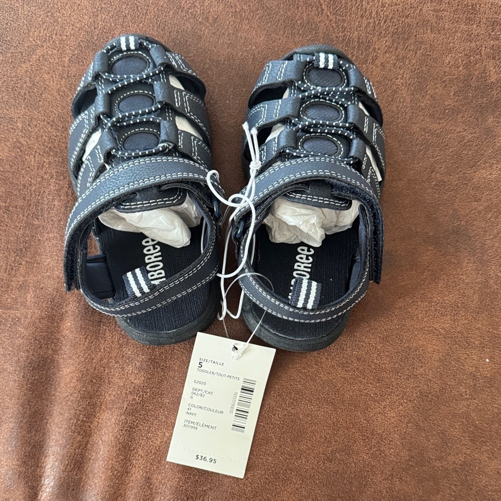 Gymboree Navy Kids Sandals NWT